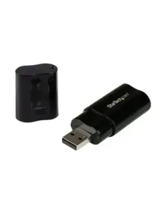 Tarjeta de sonido usb 2.0 startech icusbaudiob estereo