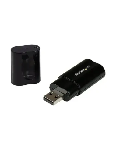 Tarjeta de sonido usb 2.0 startech icusbaudiob estereo
