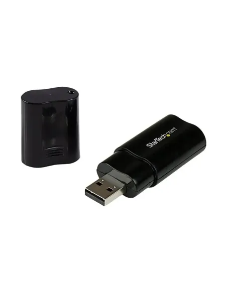 Tarjeta de sonido usb 2.0 startech icusbaudiob estereo