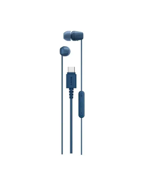 Auriculares sony ier - ex15c azul