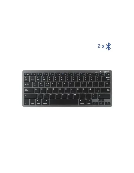 iggual Teclado Bluetooth Slim TKL-BT negro 2 canal