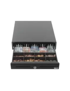 iggual Cajón Portamonedas IRON-70 44,5cm 5+8 negro