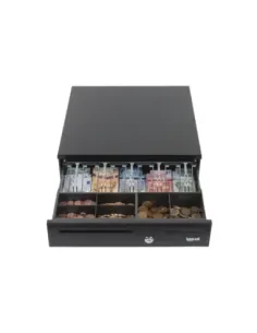 iggual Cajón Portamonedas IRON-35 42cm 5+6 negro