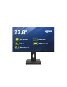 iggual Monitor 24" VGA HDMI 120Hz pivotante AA MM