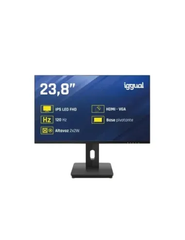 iggual Monitor 24" VGA HDMI 120Hz pivotante AA MM