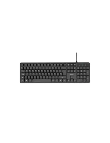 iggual Teclado USB estándar CK-SILENT-105T negro