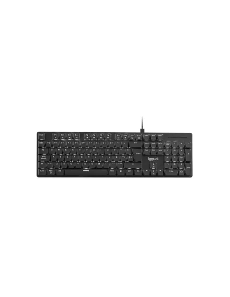iggual Teclado USB mecánico CK-MECHA-105T negro