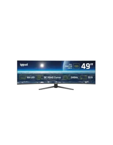 iggual Monitor 49" 5K DQHD 1ms 240Hz MM AA Curvo
