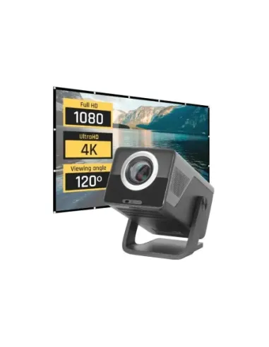 iggual Pack proyector 4K + Lona proyección100"