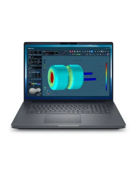 Portatil dell pro max 18 plus mb18250 u7 - 265hx -  32gb -  ssd 1tb -  rtx pro 2000 8gb -  18 pulgadas qhd+ -  w11p