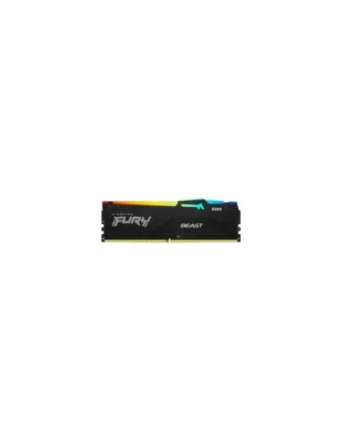 Memoria RAM Kingston FURY Beast RGB 8GB/ DDR5/ 5600MHz/ 1.25V/ CL40/ DIMM