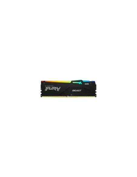Memoria RAM Kingston FURY Beast RGB 8GB/ DDR5/ 5600MHz/ 1.25V/ CL40/ DIMM