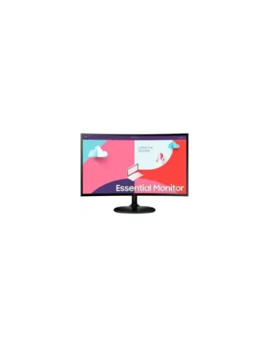 Monitor Curvo Samsung Essential Monitor S3 S24C364EAU/ 24"/ Full HD/ Negro