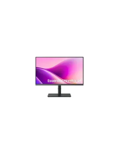 Monitor Profesional Samsung Essential Monitor S4 S43UF S24F434UAU/ 24"/ Full HD/ Regulable en altura/ Negro