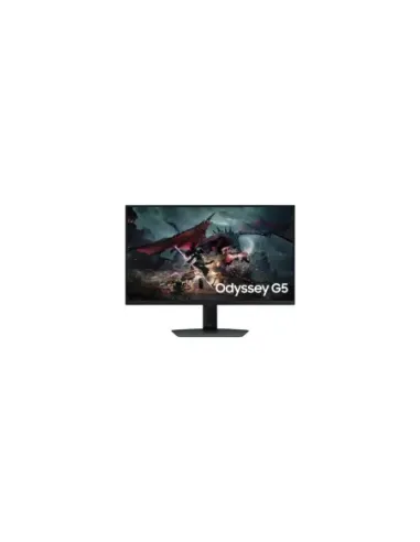 Monitor Gaming Samsung Odyssey G5 G50D S27DG502EU 27"/ QHD/ 1ms/ 180Hz/ IPS/ Regulable en Altura/ Negro