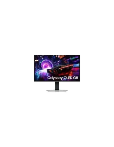 Monitor Gaming Samsung Odyssey OLED G8 G81SF S27FG816SU 27"/ 4K/ 0.03ms/ 240Hz/ QD-OLED/ Regulable en altura/ Plata