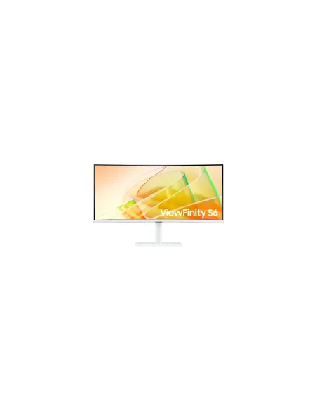 Samsung LS34C650TAU pantalla para PC 86,4 cm (34") 3440 x 1440 Pixeles 4K Ultra HD LED Blanco