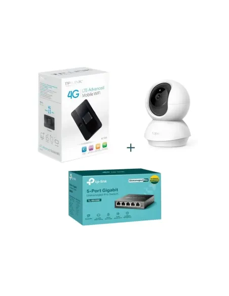TP-Link Bundle M7350+SG105E+TC72