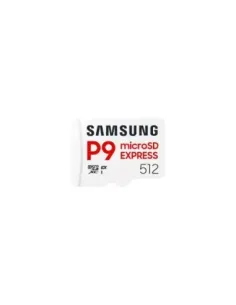 Tarjeta de Memoria Samsung P9 Express 512GB microSD XC/ Clase 10/ 800MBs