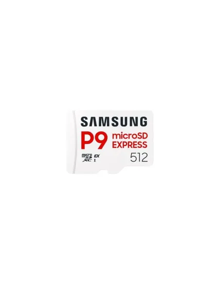 Tarjeta de Memoria Samsung P9 Express 512GB microSD XC/ Clase 10/ 800MBs