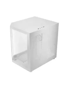 Caja ordenador mars gaming mc3tlite matx cristal templado blanco