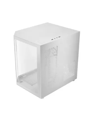 Caja ordenador mars gaming mc3tlite matx cristal templado blanco