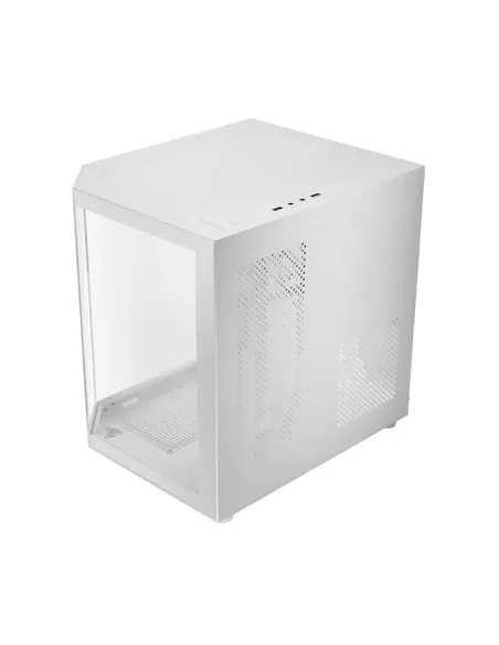 Caja ordenador mars gaming mc3tlite matx cristal templado blanco