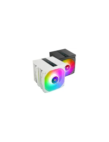 Ventilador con Disipador Mars Gaming MCPU-LCDPRO/ 12cm/ Blanco