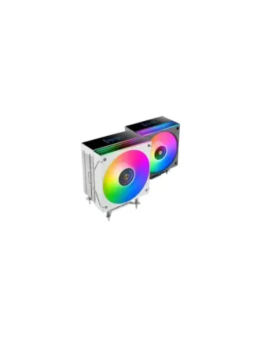 Ventilador con Disipador Mars Gaming MCPU-LCD/ 12cm/ Blanco