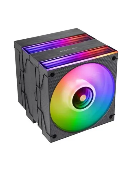 Ventilador cpu mars gaming mcpux26 argb 2x 120mm negro