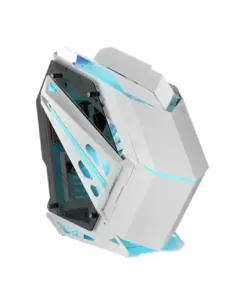 Caja ordenador mars gaming mctitanw atx argb cristal templado usb 3.0 blanco