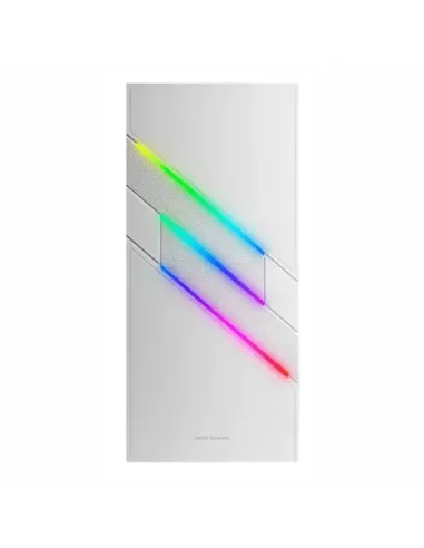 Caja ordenador mars gaming mc - u3 blanco atx 1 x usb 3.0 2 x usb 2.0 1 x 120mm argb