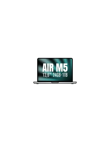 Apple Macbook Air 13,6"/ M5 10-Core CPU/ 24GB/ 1TB SSD/ 10-Core GPU/ Plata