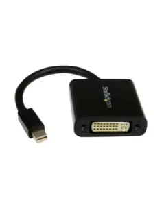 Adaptador mini dp a dvi startech 17cm -  macho - hembra -  negro