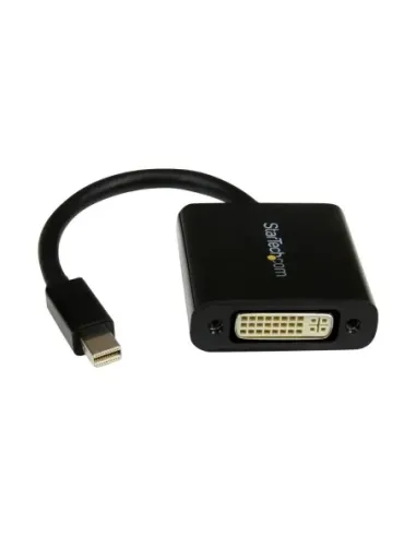 Adaptador mini dp a dvi startech 17cm -  macho - hembra -  negro