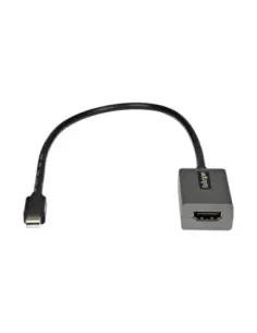 Adaptador mini dp a hdmi startech 0.3m -  macho - hembra -  negro