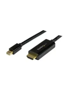 Cable mini dp a hdmi startech 1m -  macho - macho -  negro
