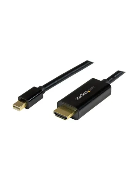 Cable mini dp a hdmi startech 1m -  macho - macho -  negro