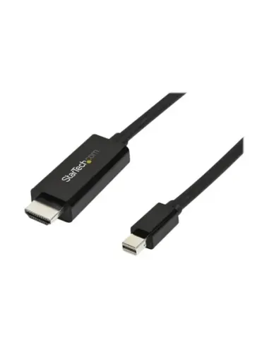 Cable mini dp a hdmi startech 3m -  macho - macho -  negro