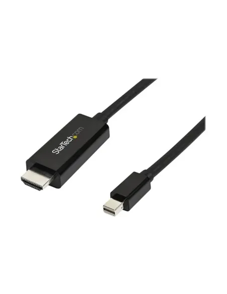 Cable mini dp a hdmi startech 3m -  macho - macho -  negro