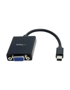 Adaptador mini dp a vga startech 0.13m -  macho - hembra -  negro