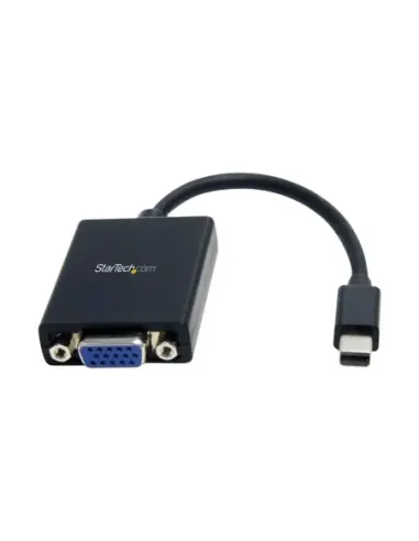 Adaptador mini dp a vga startech 0.13m -  macho - hembra -  negro