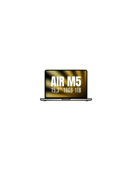 Apple Macbook Air 15,3"/ M5 10-Core CPU/ 16GB/ 1TB SSD/ 10-Core GPU/ Blanco Estrella