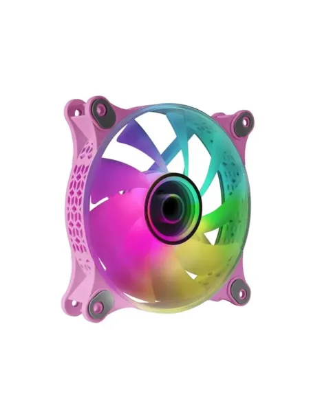 Ventilador mars gaming mf3d 120mm argb rosa