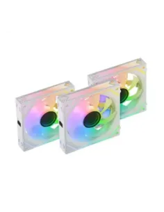 Ventilador mars gaming mf - linkfinity 3 x 120mm argb blanco