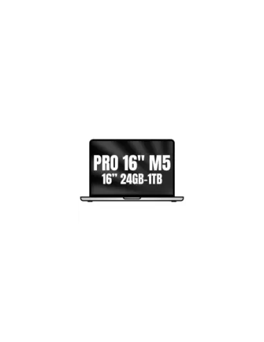 Apple Macbook Pro 16"/ M5 Pro 18-Core CPU/ 24GB/ 1TB SSD/ 20-Core GPU/ Plata