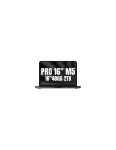 Apple Macbook Pro 16"/ M5 Max 18-Core CPU/ 48GB/ 2TB SSD/ 40-Core GPU/ Negro Espacial