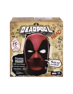 Replica marvel cabeza animatronica deadpool legends series