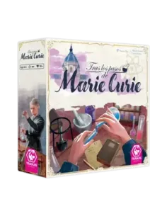 Juego de mesa tras los pasos de marie curie