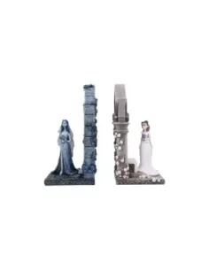 Sujetalibros la novia cadaver emily y victoria